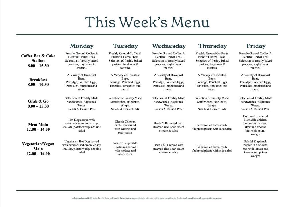 Menu 90925