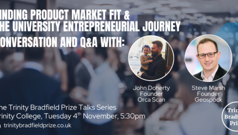 Trinity Bradfield Prize 2025 Talk Series Announced