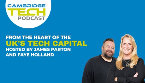 We are proud to be supporting the Cambridge Tech Podcast