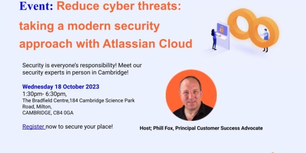 Cambridge security event slide